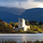 15th Century Ross Castle viewed from Killarney National Park